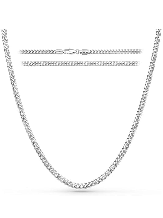 Silver Cuban Link Chain (5mm)